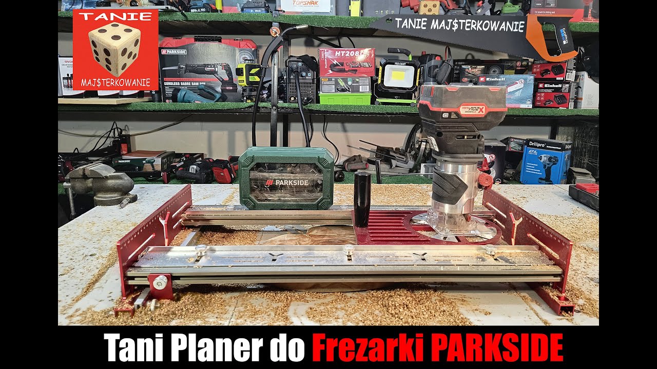 Tani Planer do frezarki Parkside - Mega Fajny Dodatek do Twojego Warsztatu !!!