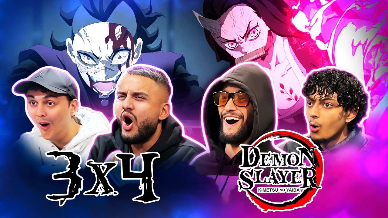 EVERYONE IS GOING OFF!!! | BROTHERS watch Demon Slayer 3x4 