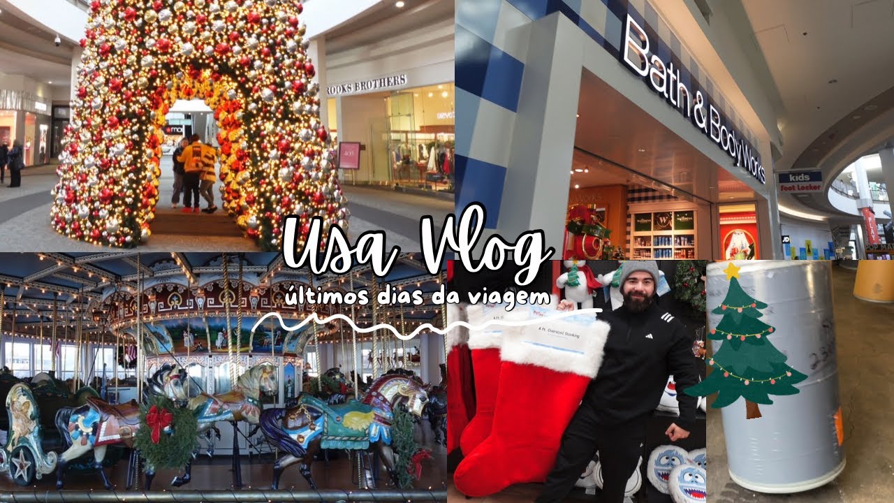 USA VLOG 🇺🇸🎠 | Compras, Cheesecake Factory, Fall River Carousel, Barris da América e mais…