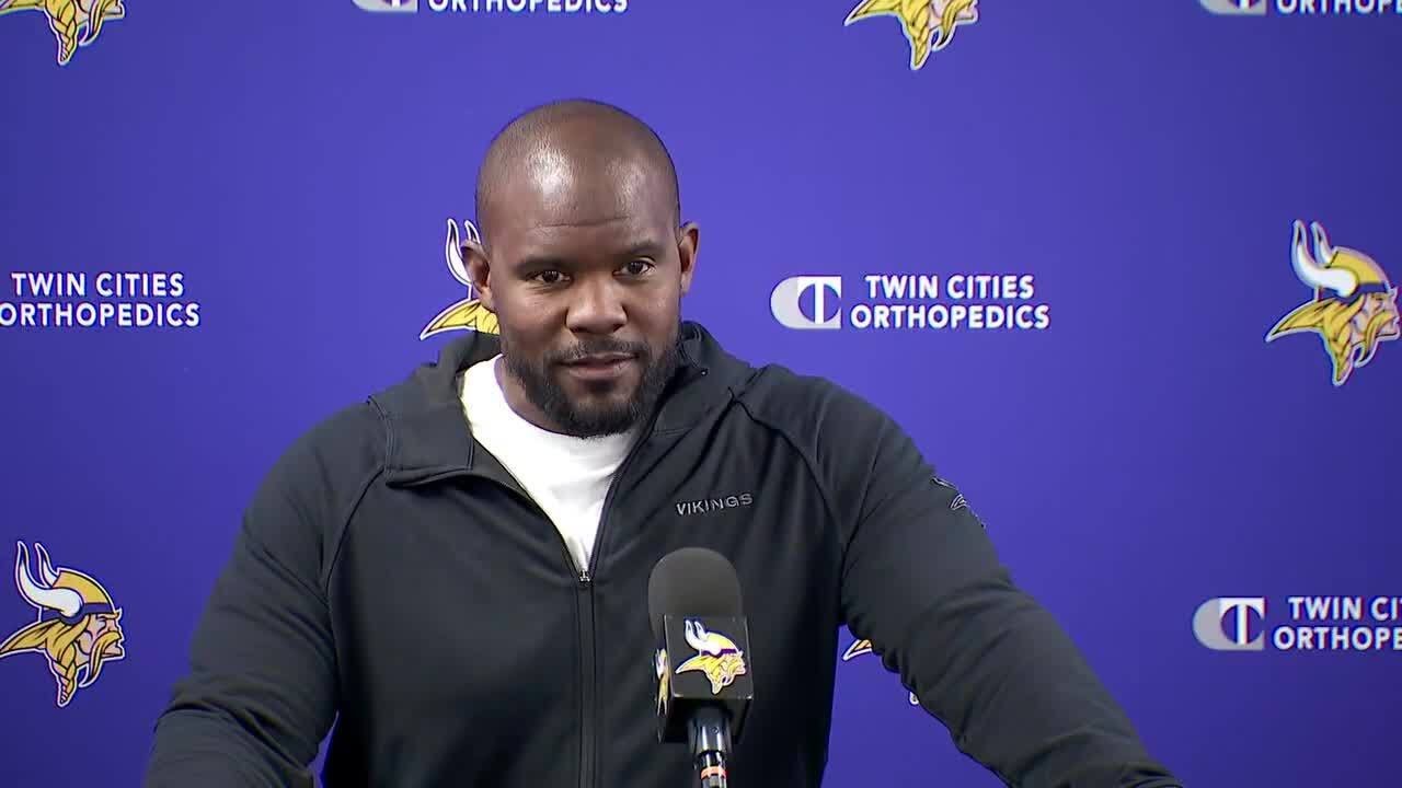 Vikings Brian Flores on NFL lawsuit: 'I don’t really have control over that situation'