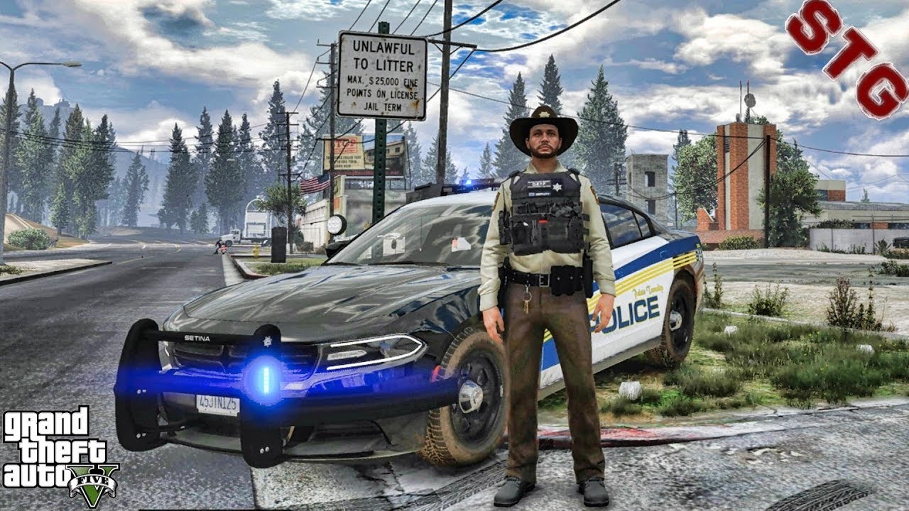 GTA 5 MODS LSPDFR 0.4.6 #76 - SHERIFF MONDAY PATROL!!! (GTA 5 REAL LIFE PC MOD)