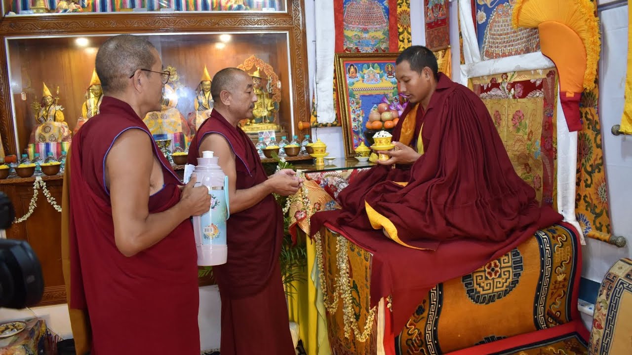 My Rikchung degree ceremony at Serpom Monastery University 