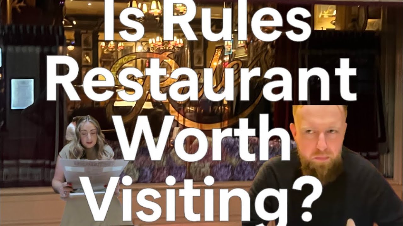 Rules Restaurant London &mdash; A 200-Year Dining Experience 
