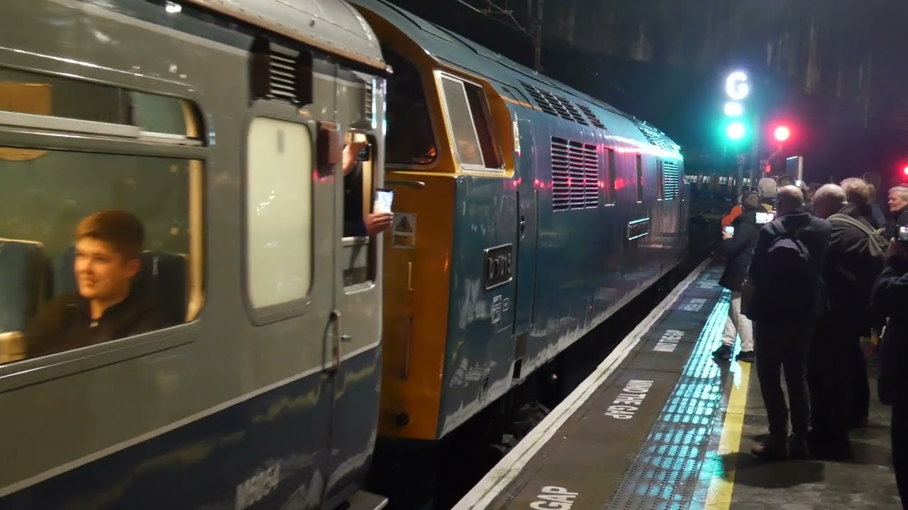 'Pathfinder Finale' departing Birmingham New Street 20th December 2025