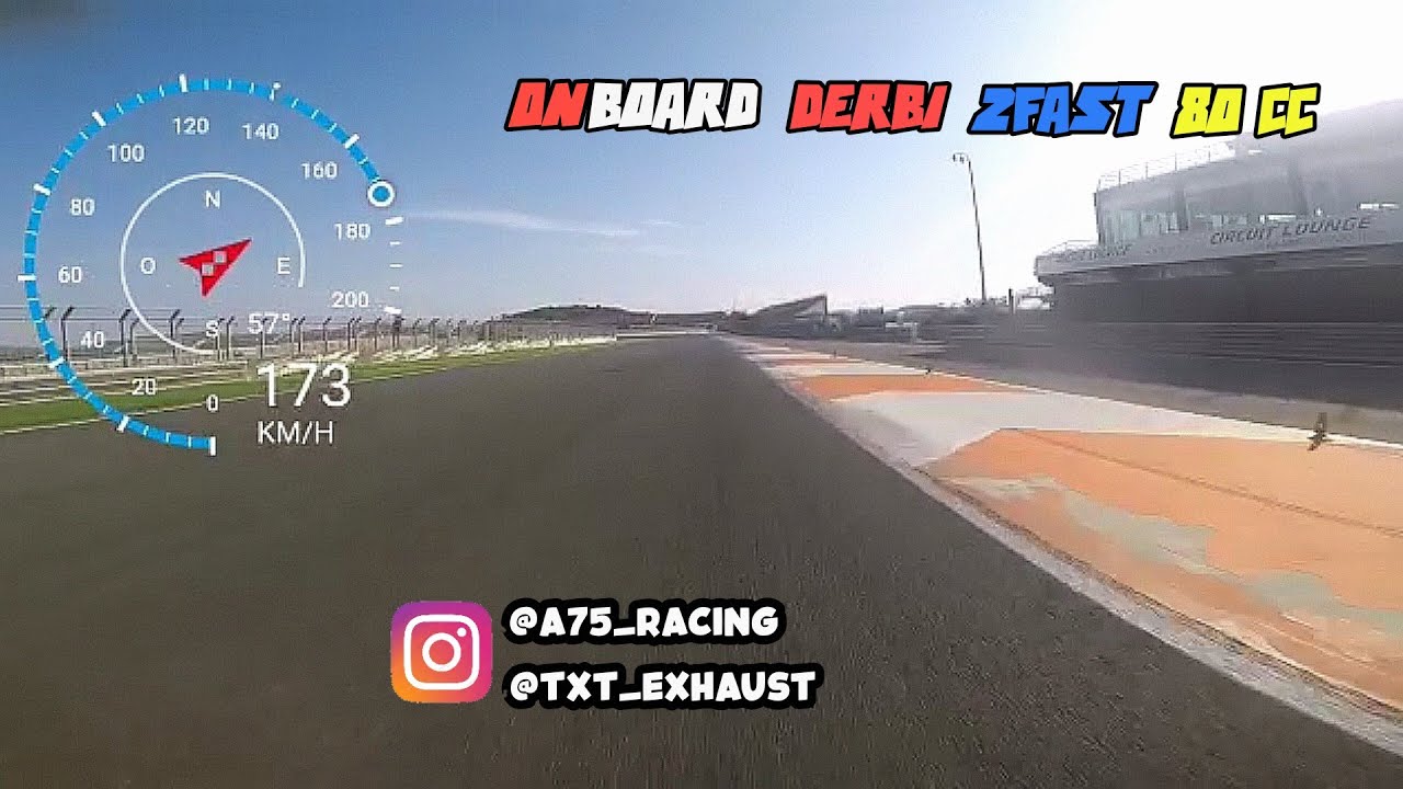 Derbi 80cc 2Fast 173km/h (max 175)!! || @A75_Racing [ONBOARD] ||📍Circuit Ricardo Tormo Valencia