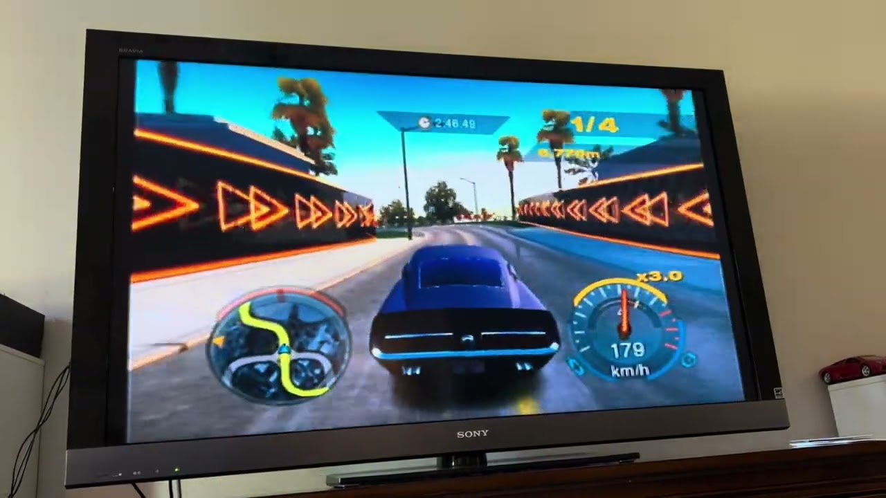 Need For Speed Undercover PS2 Timed Circuit Silver 15,281 Meters 