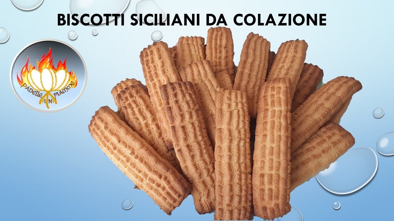 Biscotti siciliani da colazione.