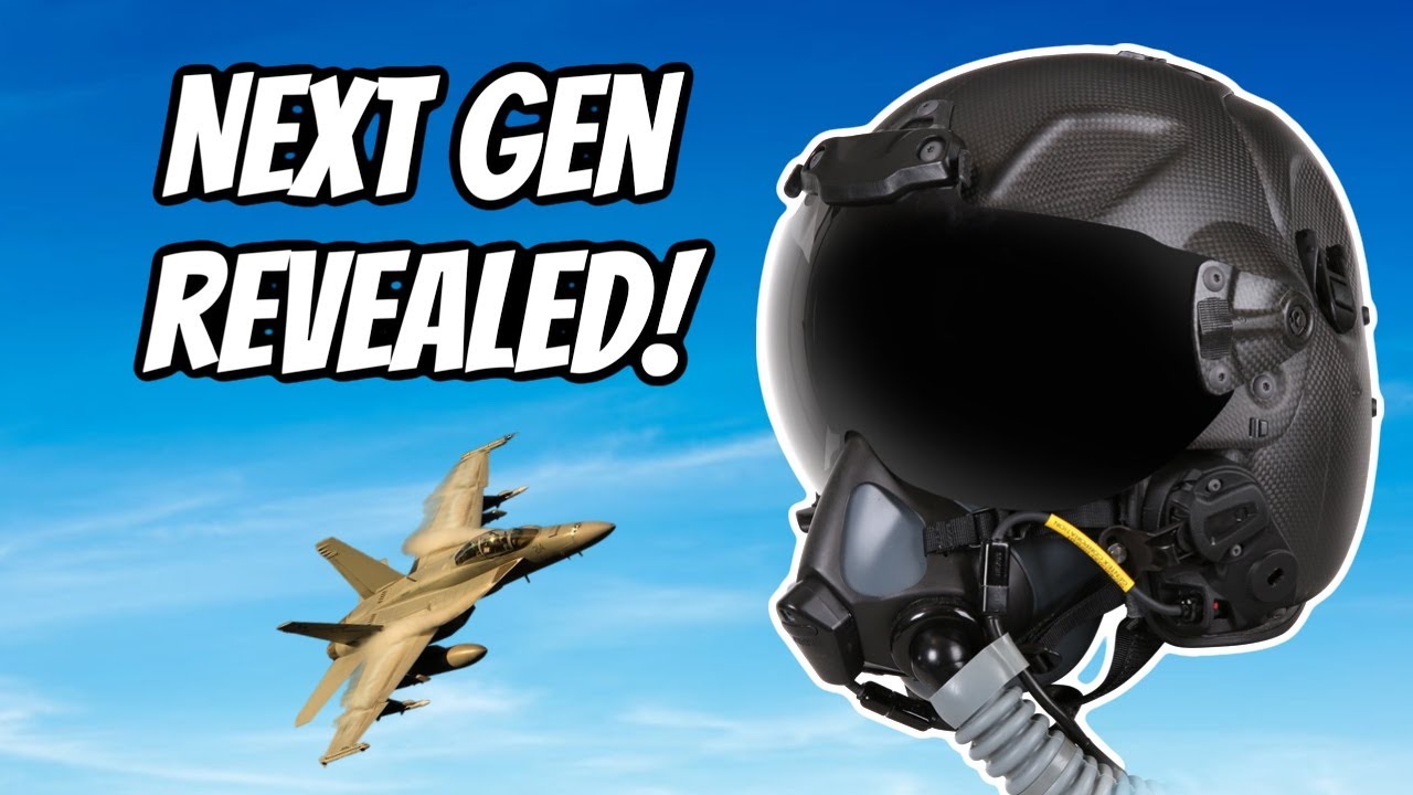 First Look at the Next Generation Helmet for Carrier Aviators