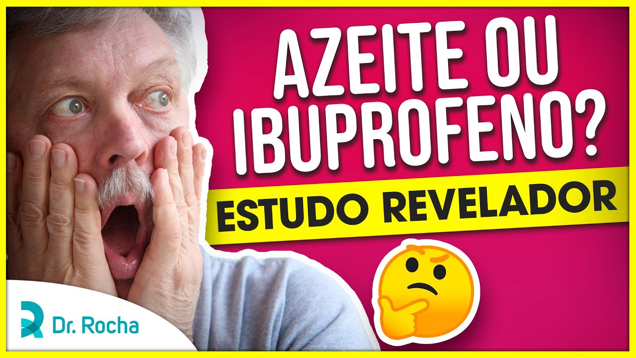 Azeite de Oliva ou Ibuprofeno? Estudo Esclarecedor - VEJA!🍾💊