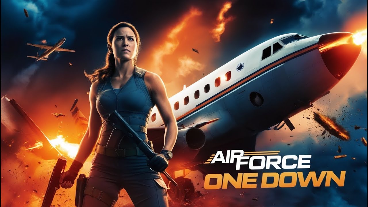 Air Force One Down (2024): A Gripping Tale of Courage and Survival. #moviereview #movie