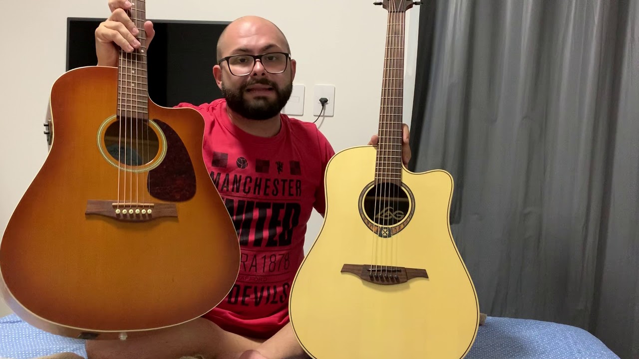 Violão Lâg 270DCE ou Seagull Entourage Rustic CWQI