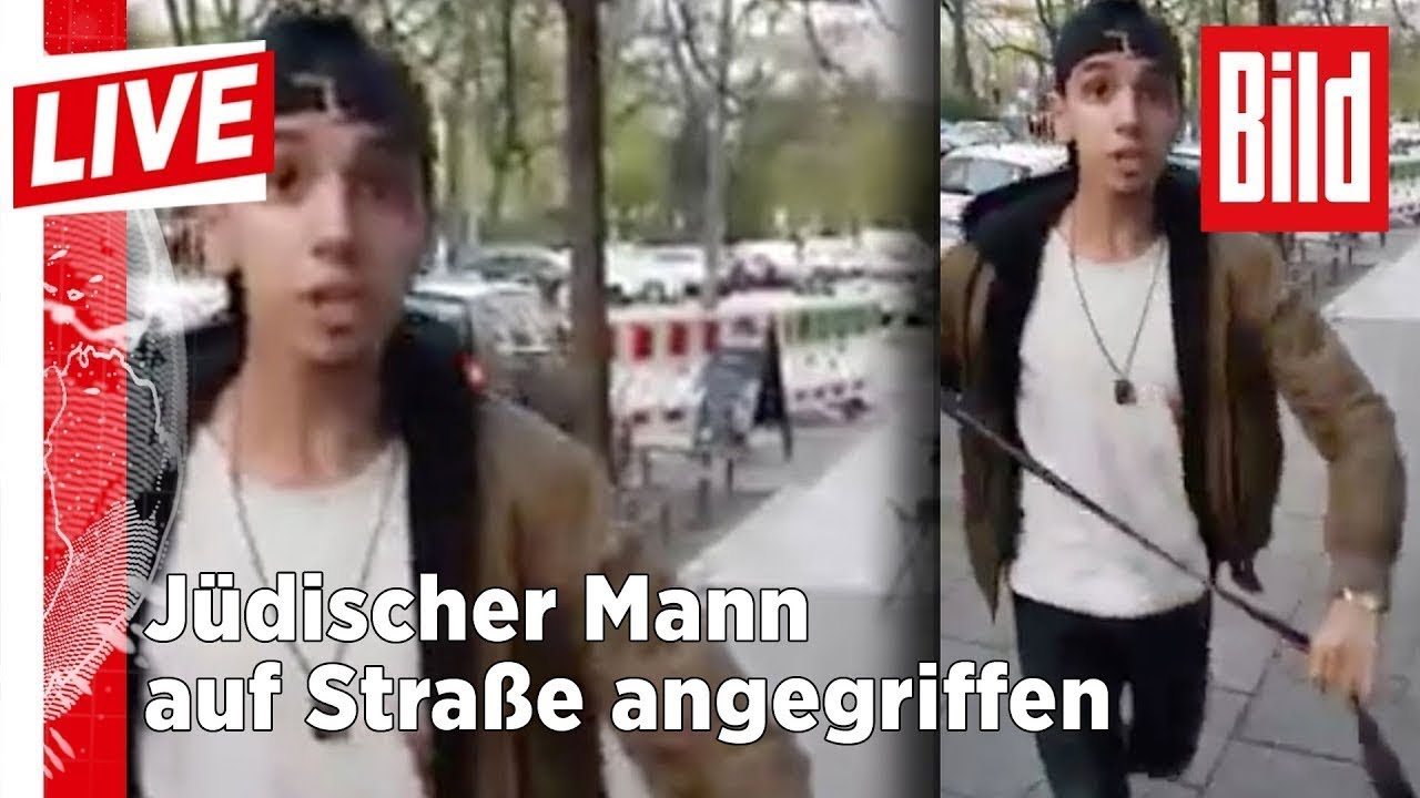 Antisemitischer &Uuml;bergriff in Berlin - Jetzt spricht das Opfer - BILD Live 18.04.18