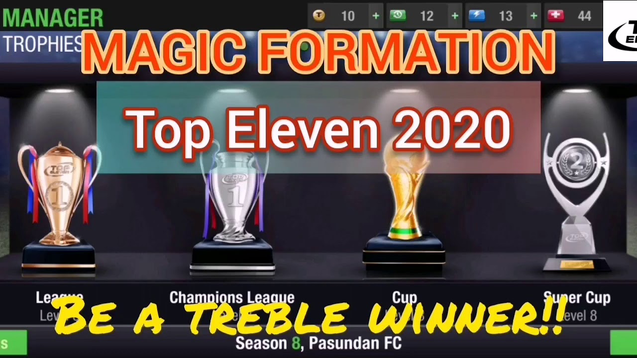 TOP ELEVEN - MAGIC FORMATION TO WIN ALL MATCHES