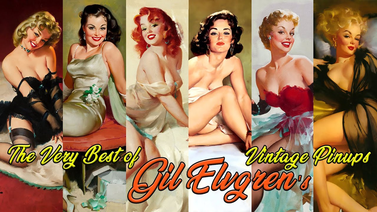 The Very Best of GIL ELVGREN's Vintage Pinups