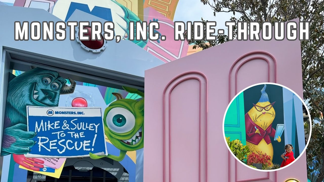 Full Monsters, Inc. Ride-Through at Disneyland 