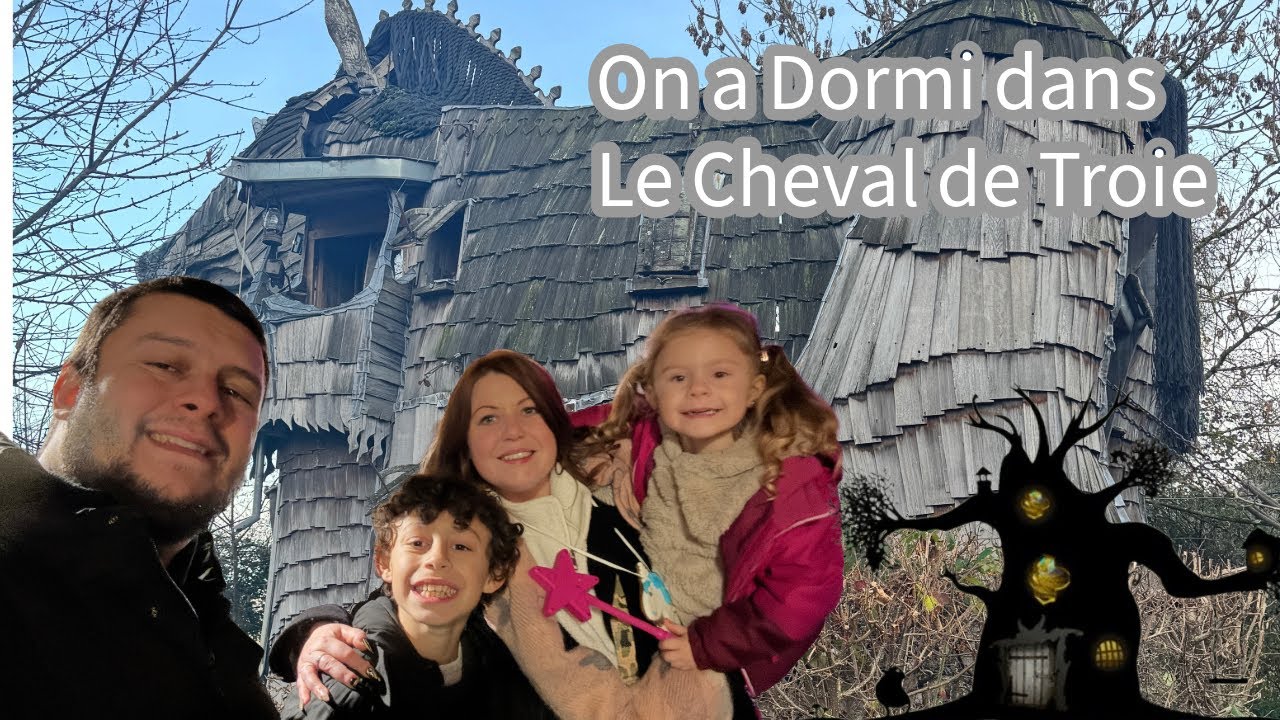#185 On a dormi dans le Cheval de Troie 😱 (expérience insolite à la Balade des Gnomes)