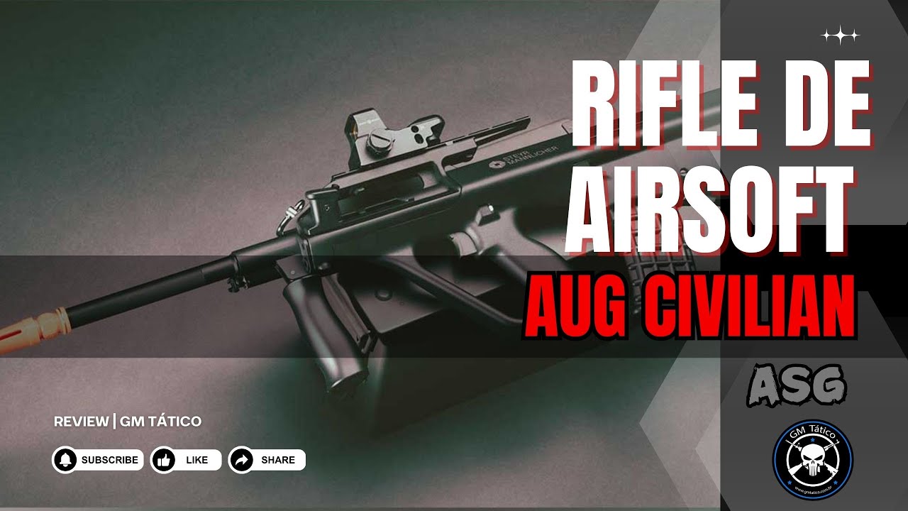 RIFLE DE AIRSOFT AUG CIVILIAN - ASG | LICENCIADO STEYR ARMS