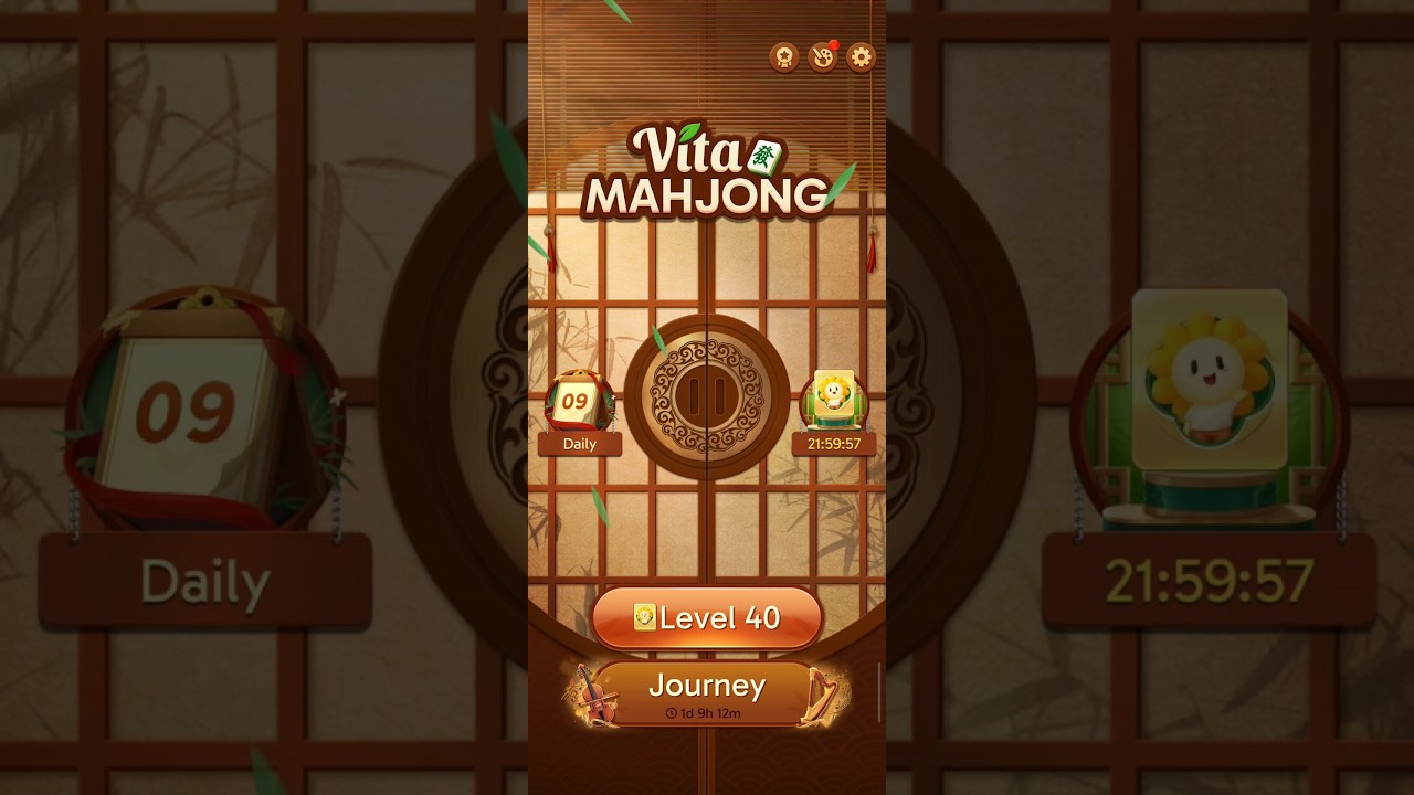 Pro Vita Mahjong - For Senior Gameplay Video 40 Level  #games #ytshorts #gaming #bita #mahjong