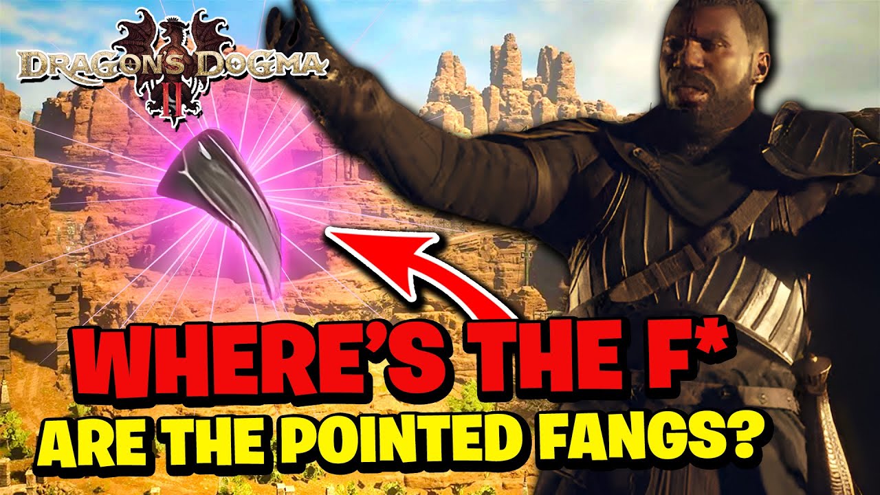 Dragons Dogma 2 Pointed Fangs, cursed dullahan bones, and wailing crystal without finishing the game