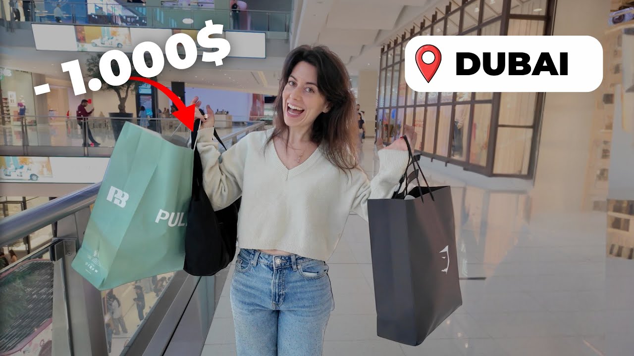 ¿Cuánto CUESTA comprar en DUBAI MALL? | Vlog Lujo