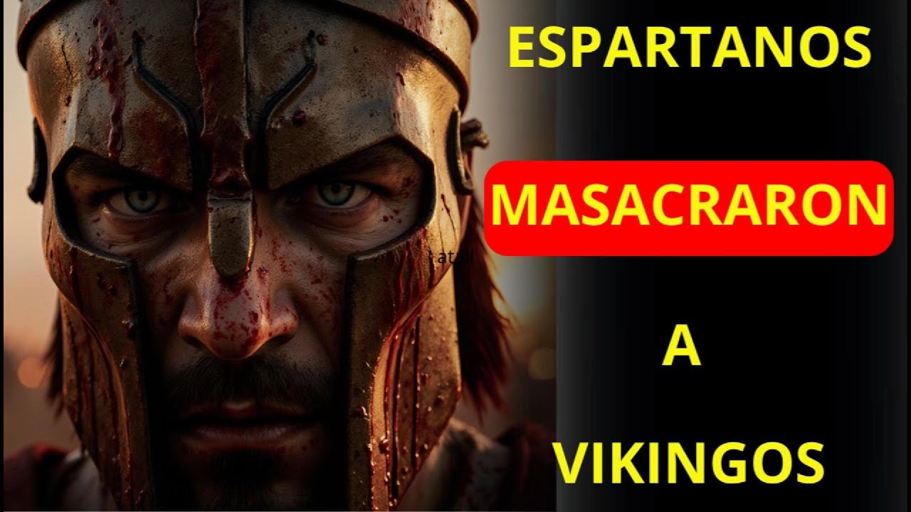 ¿Cómo 800 Espartanos MASACRARON a 3.000 Vikingos? La Batalla Más Brutal Jamás Vista