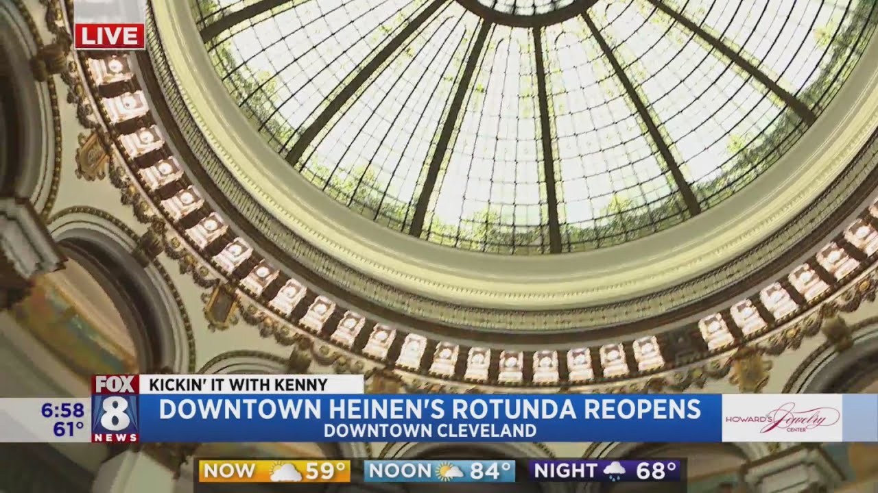 A new spin on grocery shopping: Check out Heinen's Rotunda in downtown Cleveland