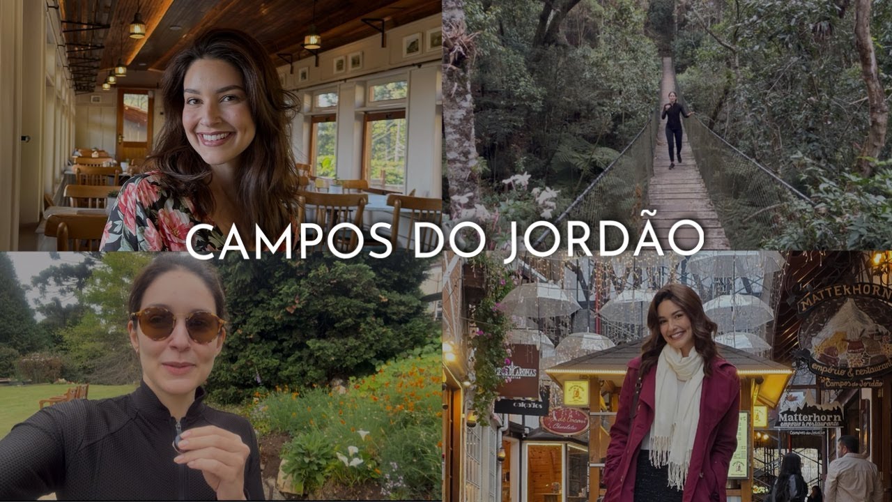 VIAGEM PARA CAMPOS DO JORDÃO | VLOG DE FINAL DE SEMANA