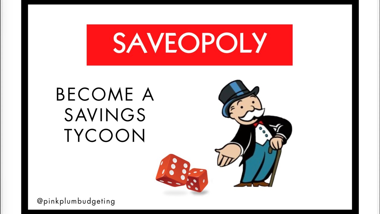 Давайте сегодня поиграем в Saveopoly || @PinkPlumBudgeting