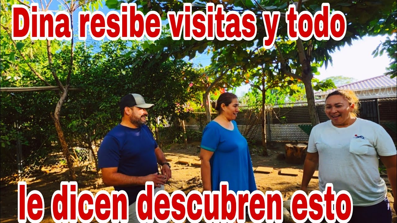 Las visitas de Dina descubran todo esto en su terreno😱😳