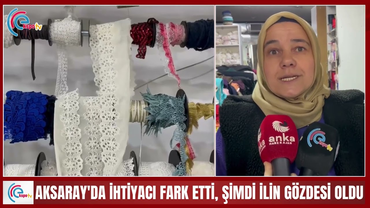 AKSARAY'DA İHTİYACI FARK ETTİ, ŞİMDİ İLİN GÖZDESİ OLDU