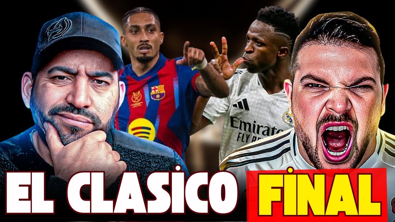 El Cl&aacute;sico Supercopa FINAL 🔥 Barca vs Madrid | Prediction, Lineups & Debate w/ @endthestreamdave 