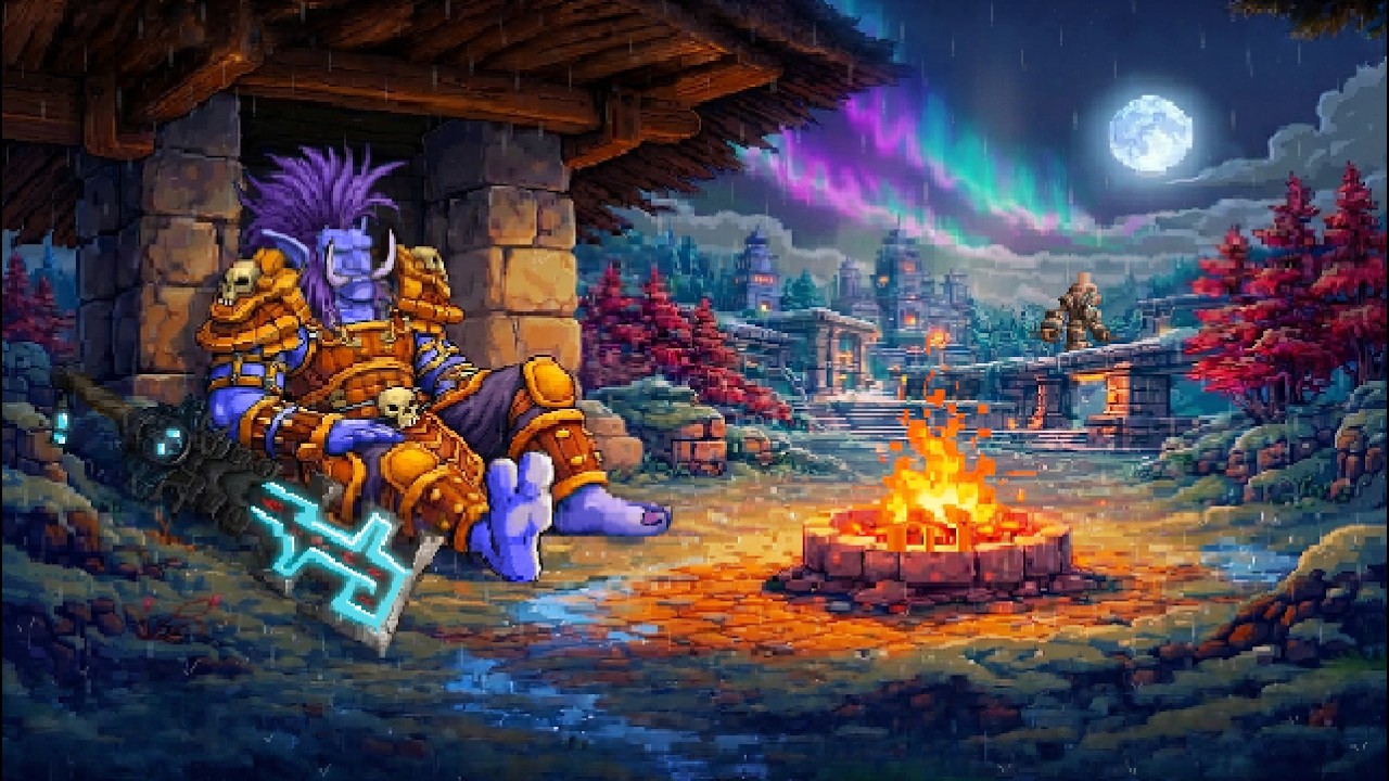The cold cannot reach this fire… Even the Frozen Lands Allow You to Rest…