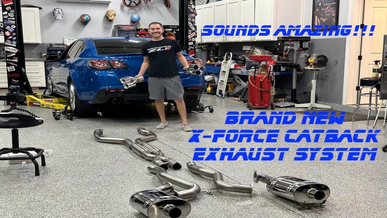 Review & Install of X-Force Catback Exhaust System for Chevy SS!!! (More difficult than expected...)