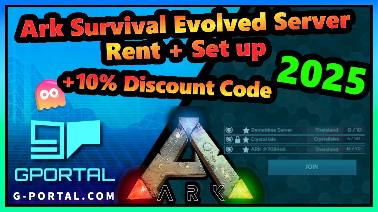 Ark Survival Evolved: аренда вашего сервера + настройка | Сервер Gportal + код скидки