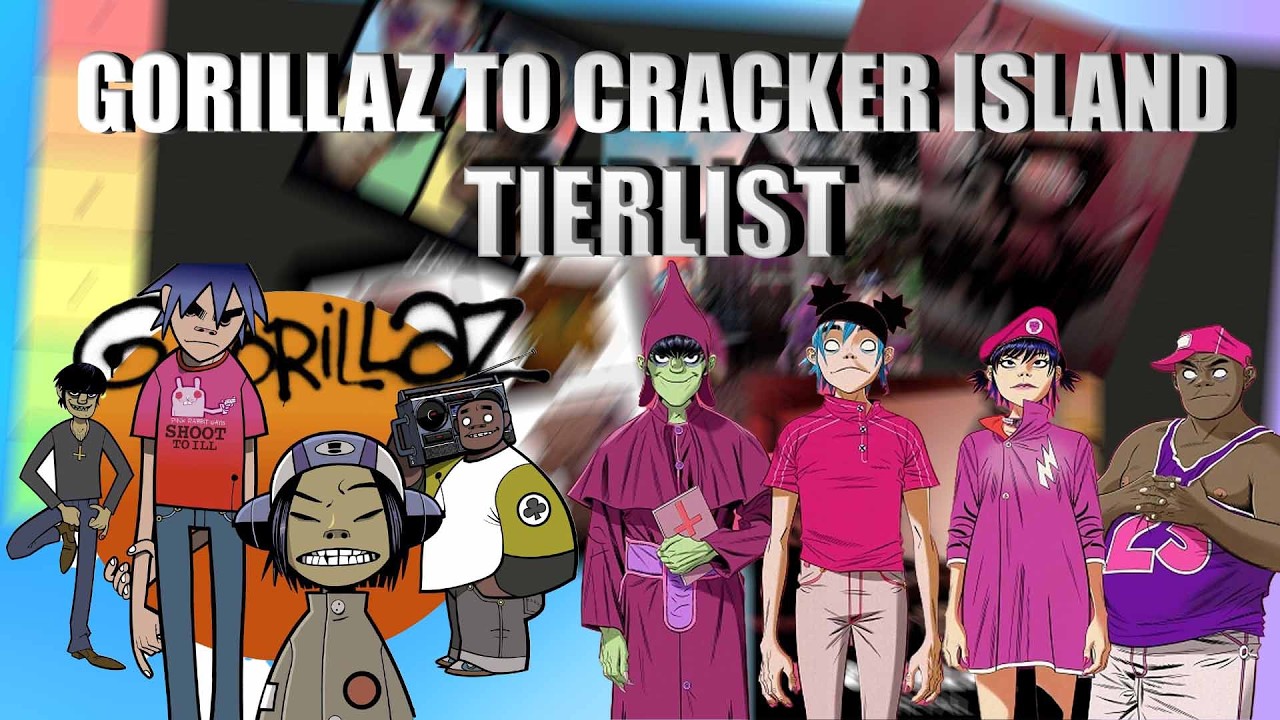 Gorillaz Tier List | EVERY Gorillaz Album Ranked!
