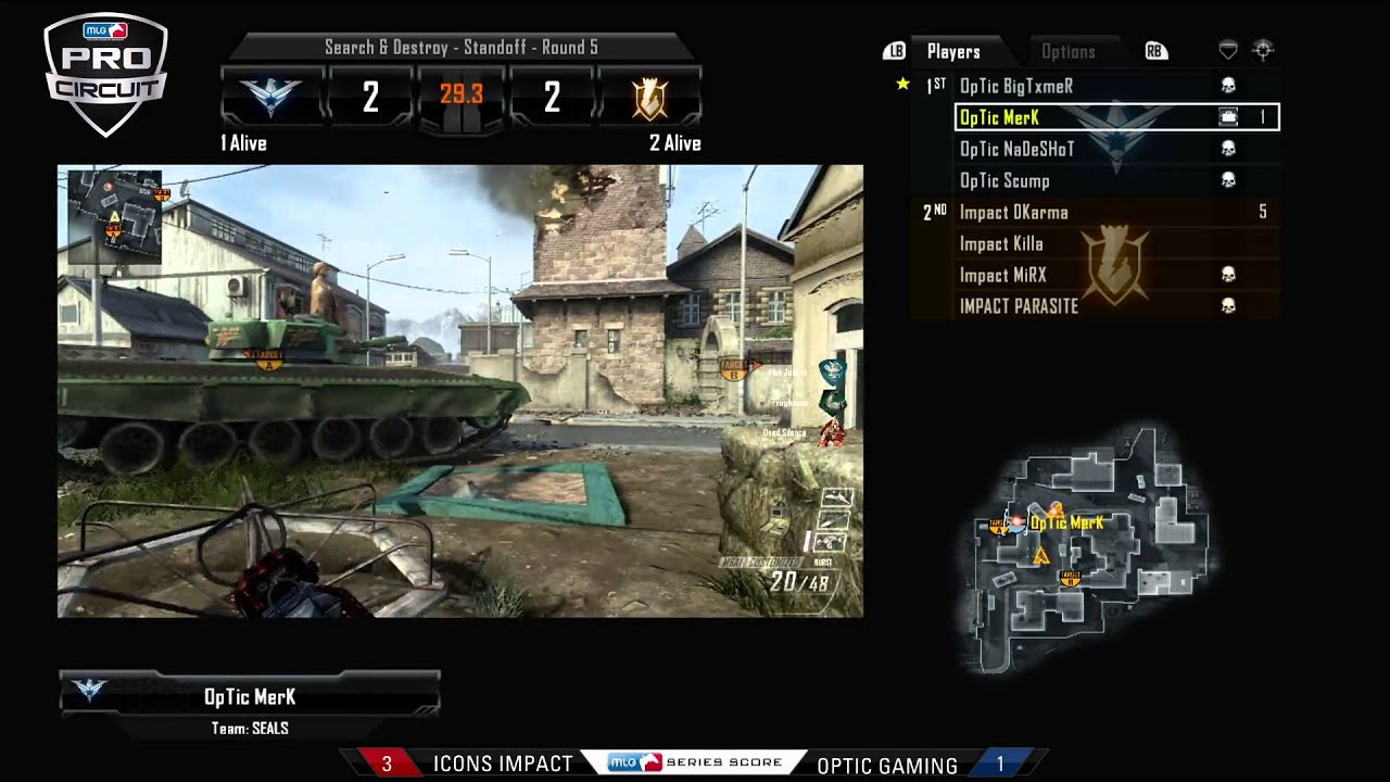 Impact vs OpTic - Game 2 - CBLF - Anaheim 2013