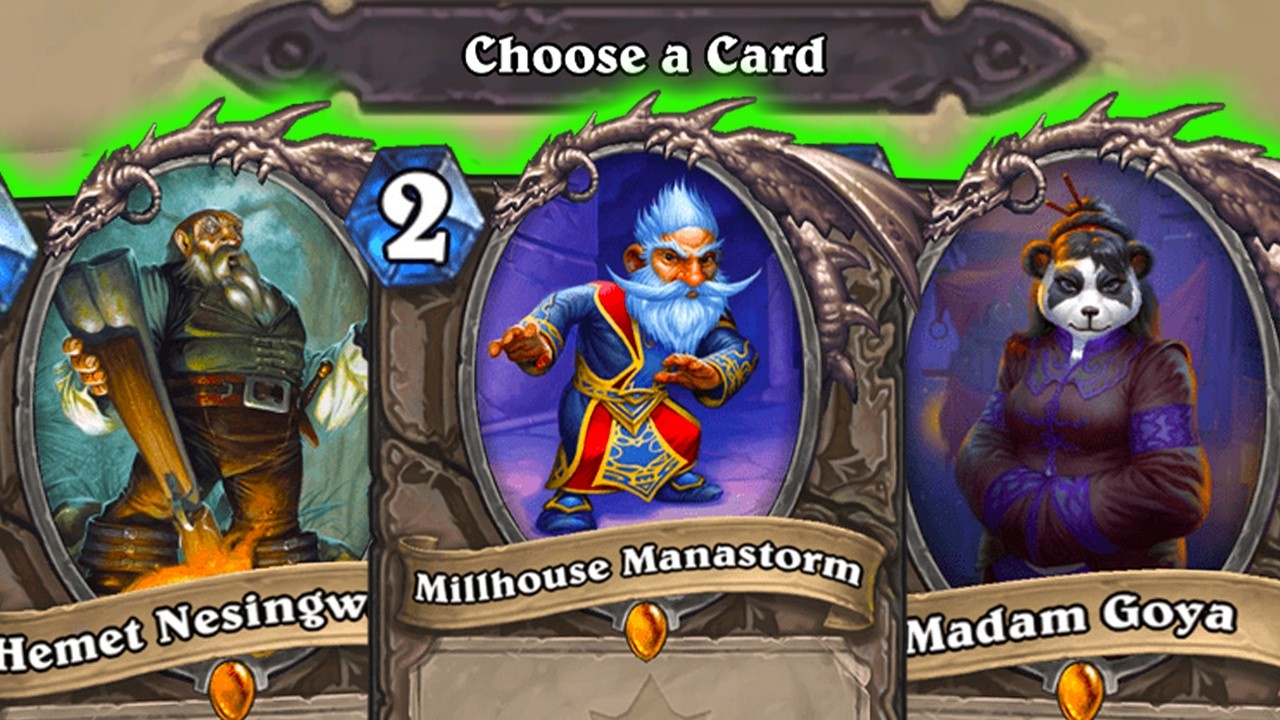 Hearthstone Arena but it is ONLY LEGENDARIES