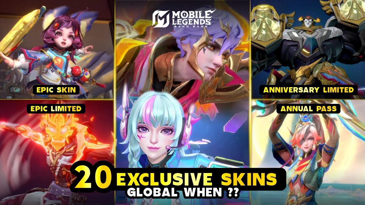 GLOBAL WHEN? 20 Exclusive MLBB China Skins That Are NOT in Global - Mobile Legends: Bang Bang