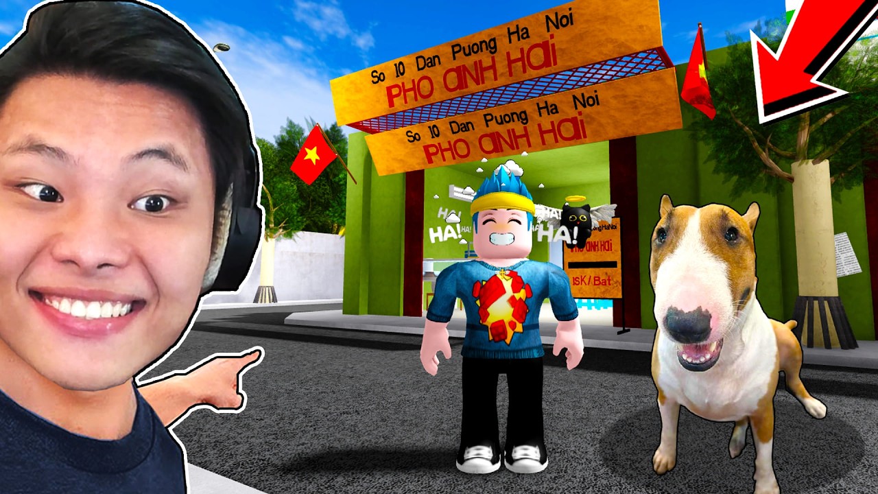 [ROBLOX] JayGray Phá Map Phở Anh Hai Cực Hài🇻🇳🤪Thử Thách Troll Cậu Vàng Brother Hai's Pho Restaurant