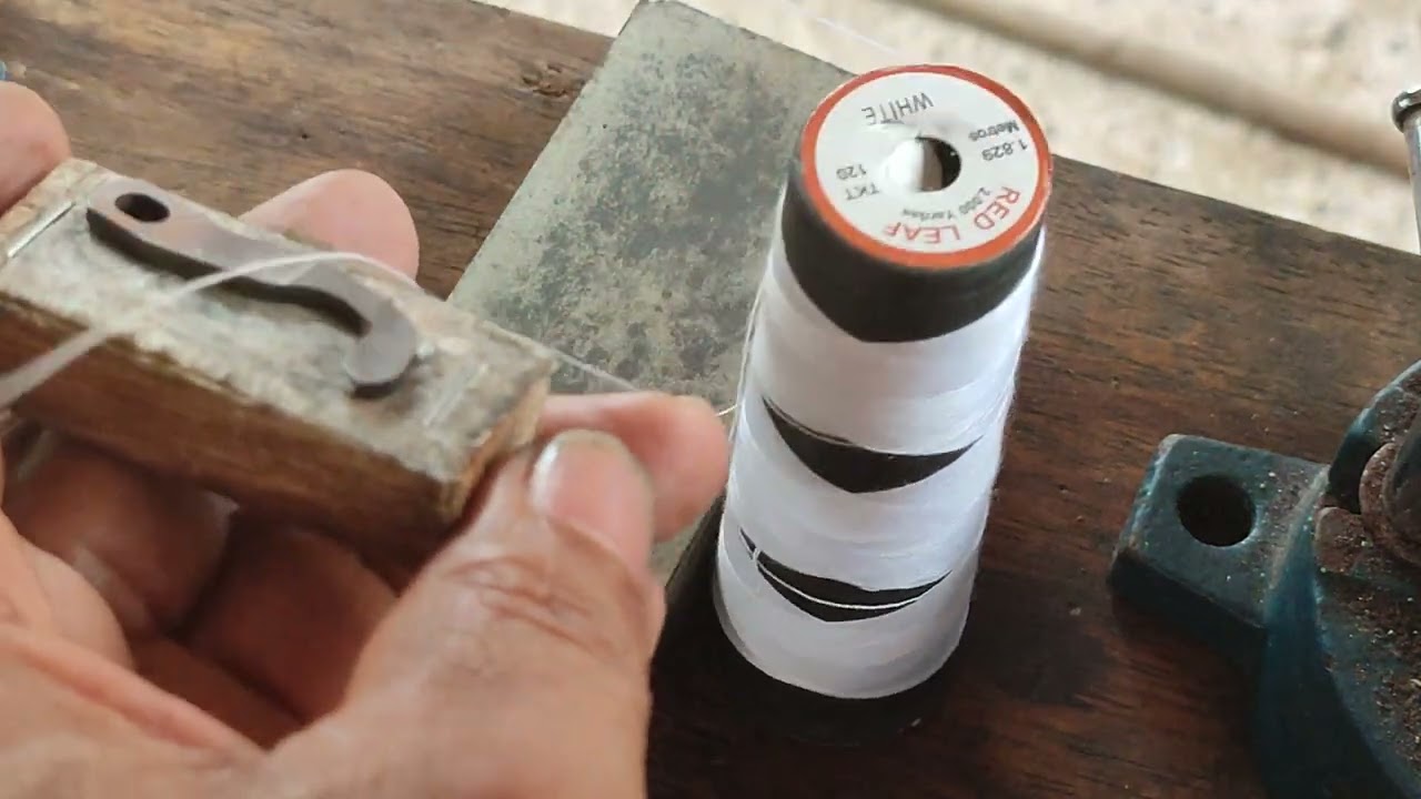 técnicas para afilar cuchillas curvas de fileteadoras familiares.