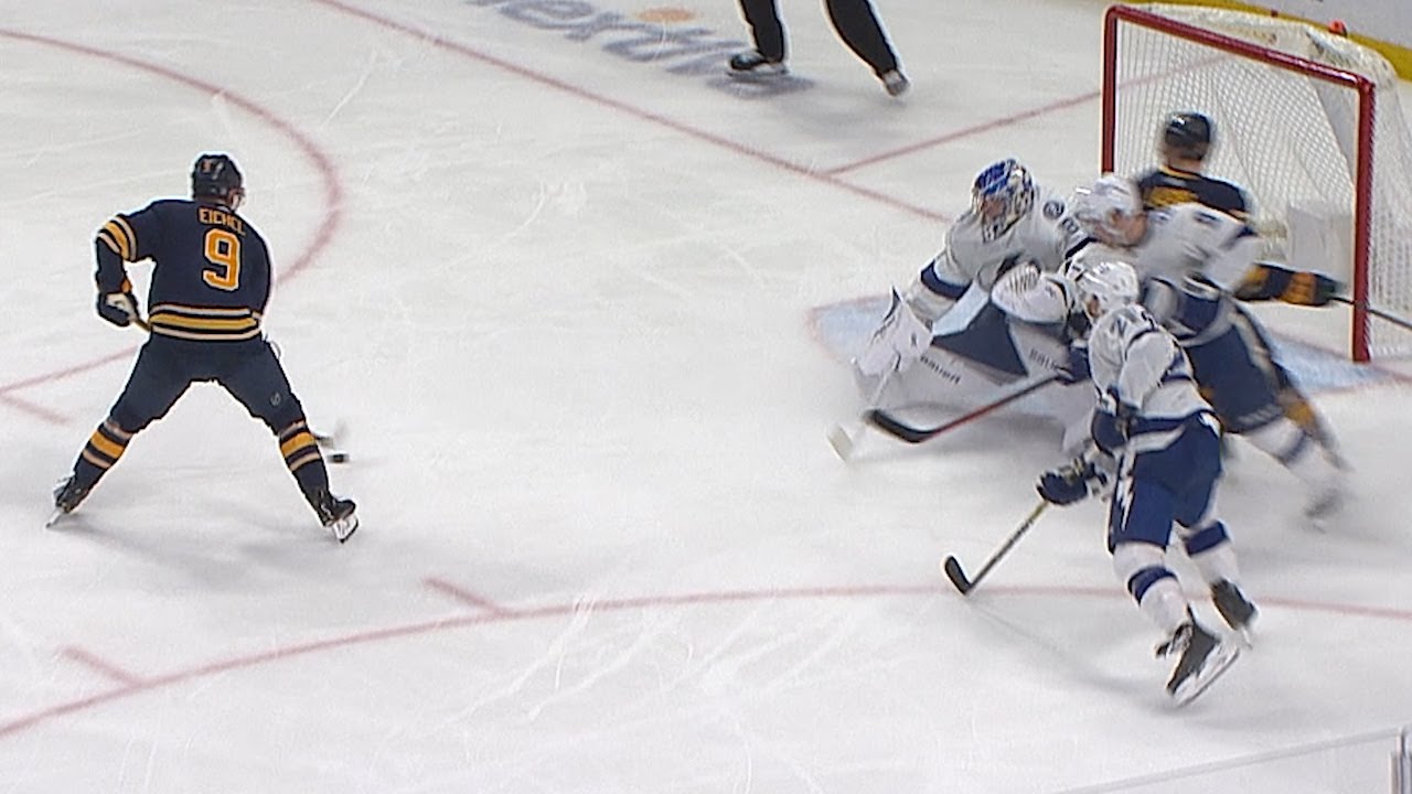 Jack Eichel records his first career shorthanded goal with highlight-reel move