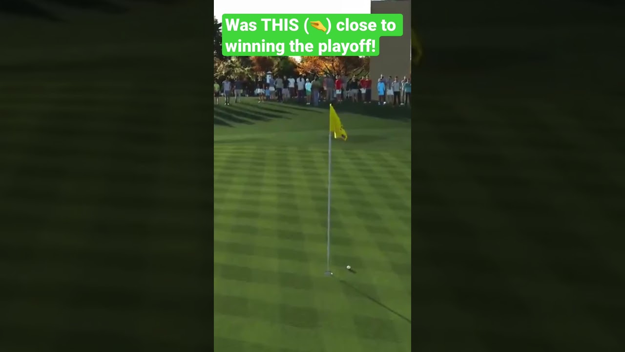 PGA Tour 2K23 | It was CRAZY how close this was! #shorts #pgatour2k23 #gaming