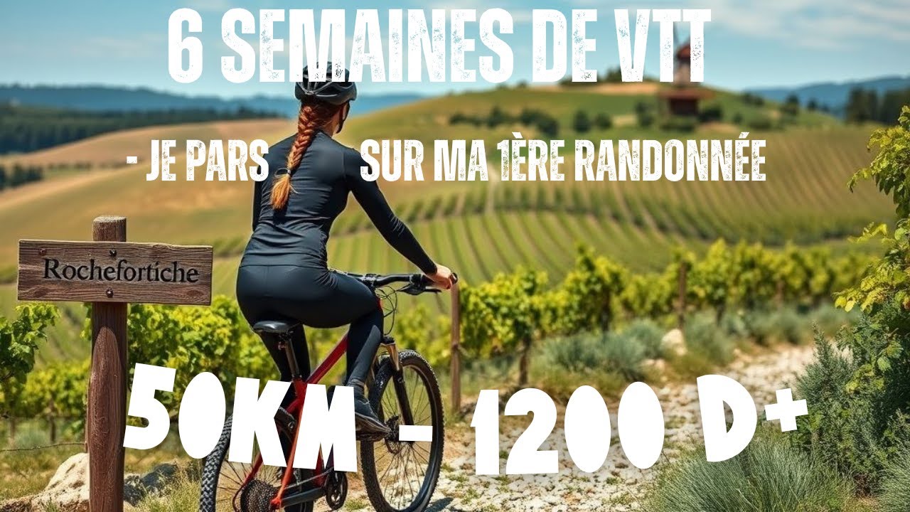6 semaines de VTT et ma première RANDO - La ROCHEFORTICHE 2025 - 50km, 1200m D+