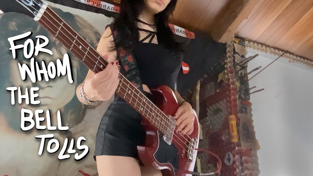 For Whom The Bell Tolls - Metallica (Bass Cover by fklucy) #basscover #metallica #metal 