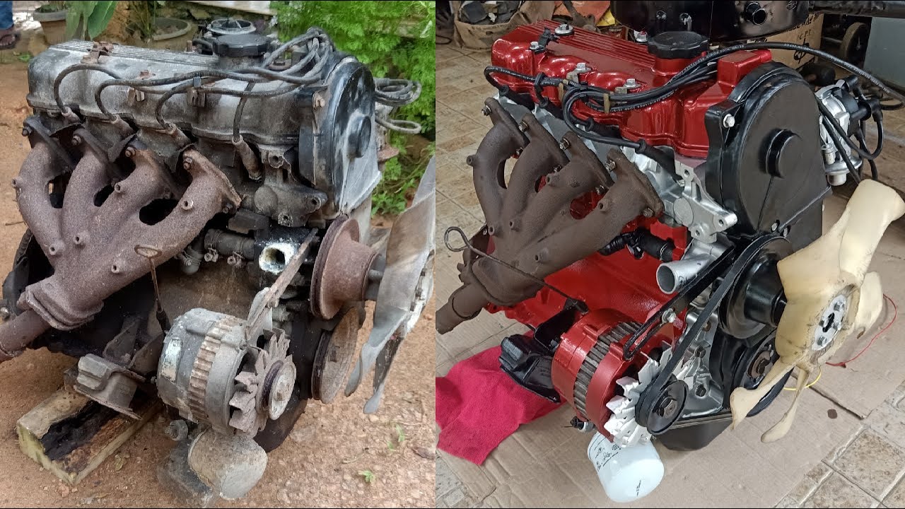 Mitsubishi Lancer Engine Full Restoration (1978)