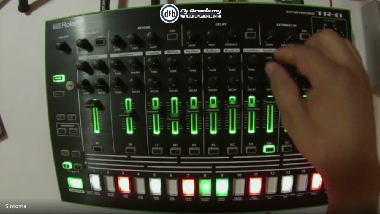 Master Class TR8 de Roland con Sintoma