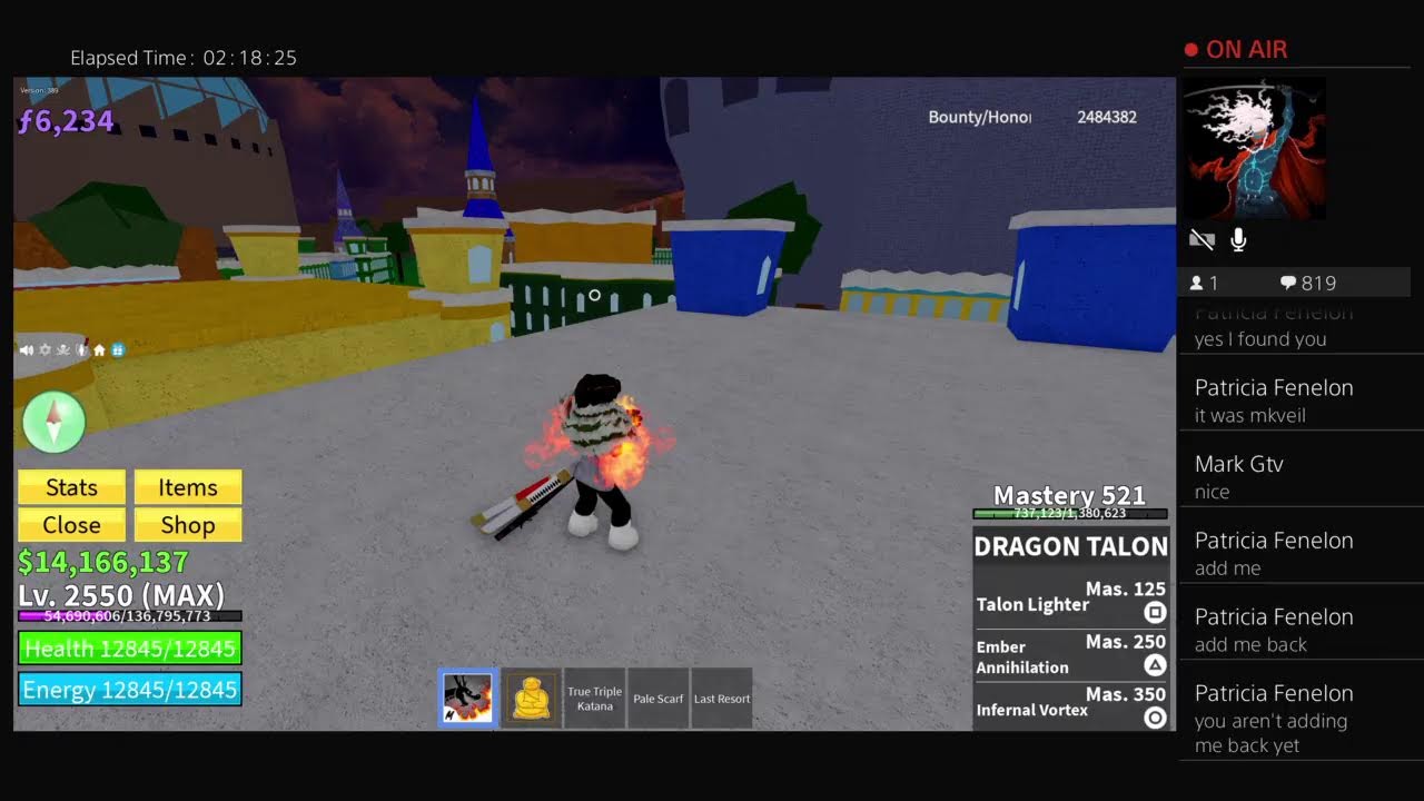 Blox fruit road to max level