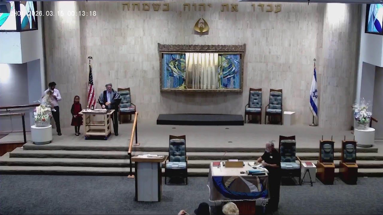 Temple Beth Sholom Shabbat - 03/14/2026