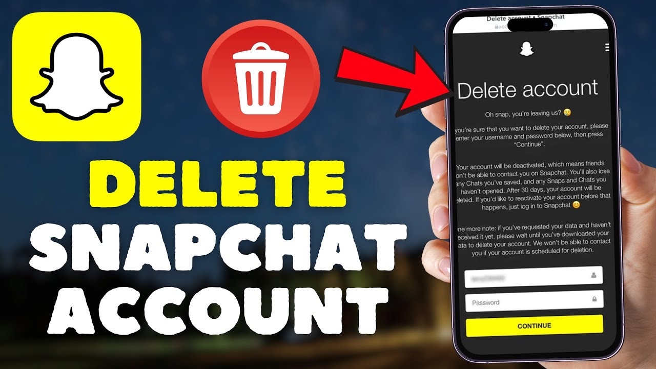 How to Delete Snapchat Account Permanently (2025)