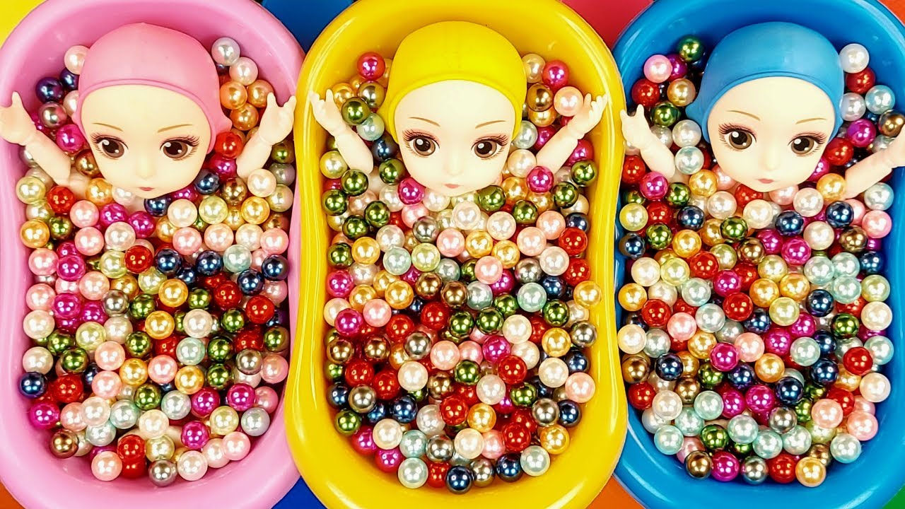 Rainbow Satisfying Asmr Video  #asmr #toys #animalscartoon #toyunboxing #unboxing #giantduck #doll